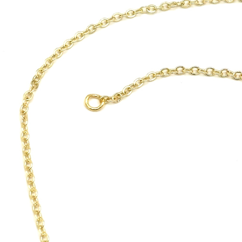 Hand Crafted Sunstone Heart Gold Necklace - Picture 7 of 9
